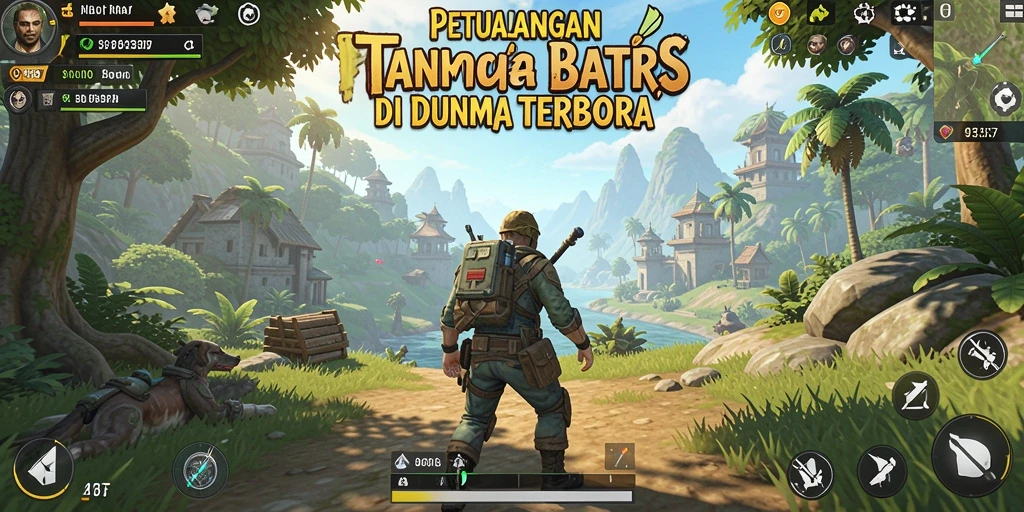 Screenshot dari gameplay Open World yang memukau di 93337.