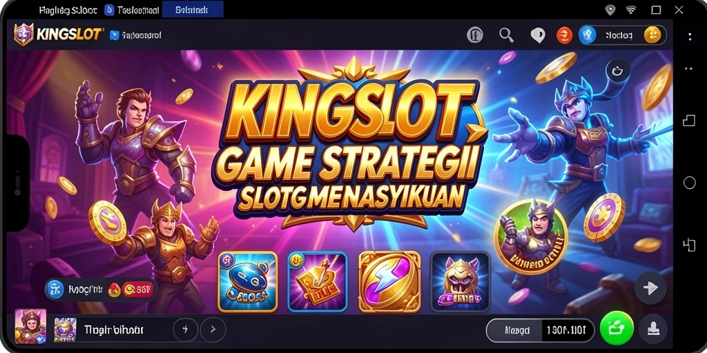 Tampilan gameplay <strong>KINGSLOT</strong> yang menarik dengan elemen strategi yang mendebarkan.